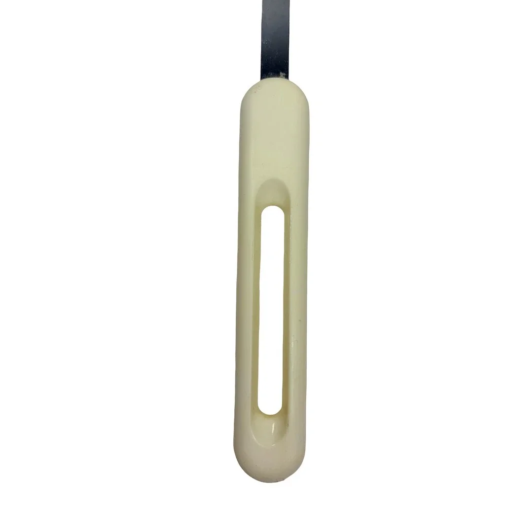 Bonny‎ Pasta Server Vintage Black Nylon Stainless Steel Cream Handle USA Made